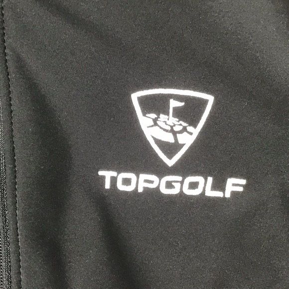 HPI Top Golf Womens Medium Zip Up Soft Shell Fleece Lined Performance Jacket - Picture 2 of 8